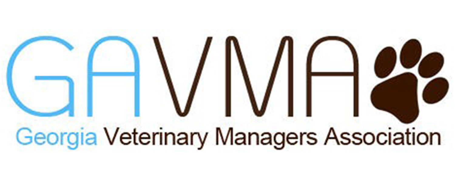Georgia Veterinary Managers Association Georgia Veterinary Managers Association logo featuring a paw print design